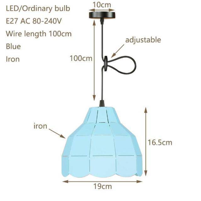 Suspension LED Design en Céramique Colorée