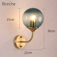 Applique murale LED Cooper Glass Ball