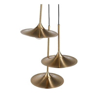 Suspension LED dorée au design moderne - Vigour