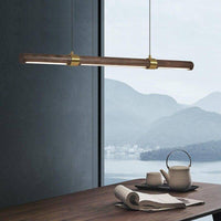Suspension LED en bois : Style Creatif