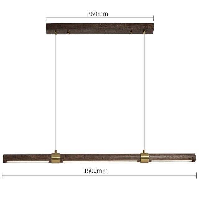 Suspension LED en bois : Style Creatif