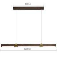 Suspension LED en bois : Style Creatif
