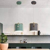 Suspension LED design colorée Nordic