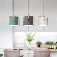 Suspension LED design colorée Nordic