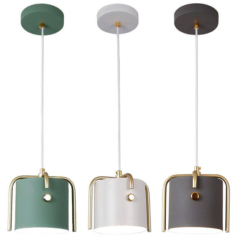 Suspension LED design colorée Nordic