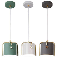Suspension LED design colorée Nordic