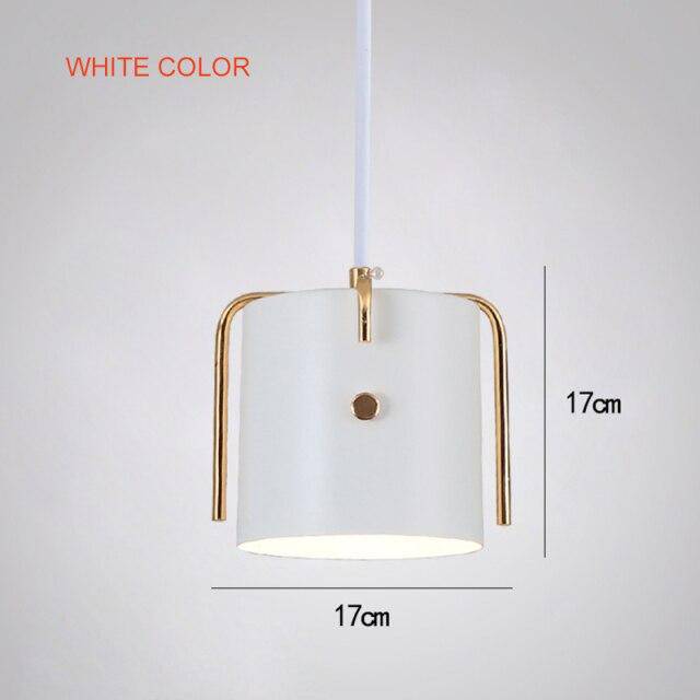 Suspension LED design colorée Nordic