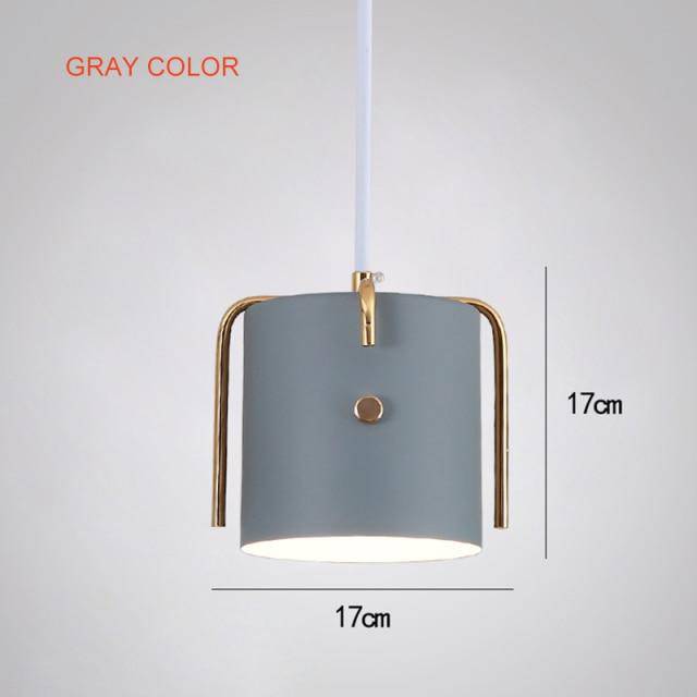 Suspension LED design colorée Nordic