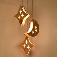 Suspension lumineuse "Celestial Wood"