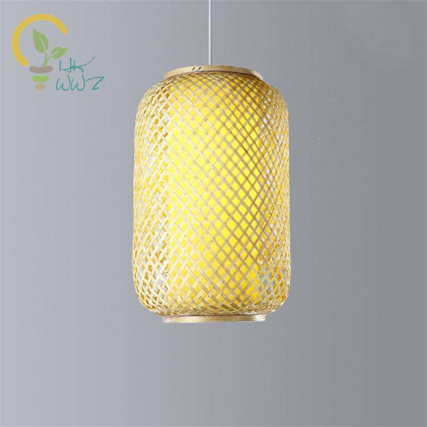 Suspension lumineuse en rotin LED Asian Tide