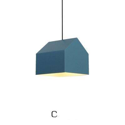 Suspension LED Colorée en Aluminium pour la Maison