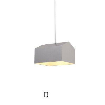 Suspension LED Colorée en Aluminium pour la Maison