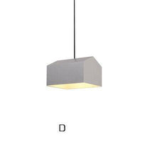 Suspension LED Colorée en Aluminium pour la Maison