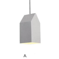 Suspension LED Colorée en Aluminium pour la Maison