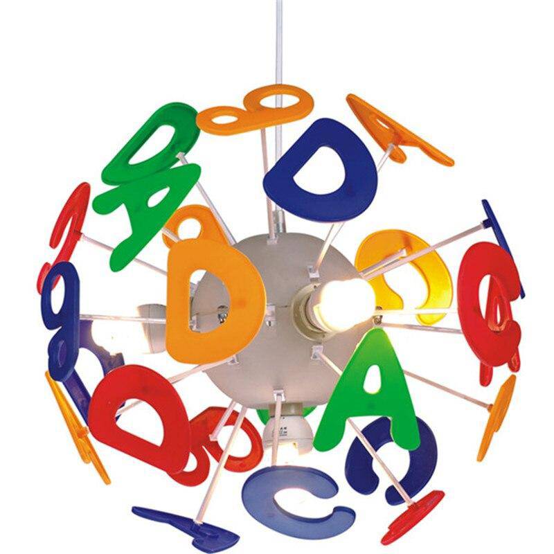 Suspension LED enfant "Alphabright"