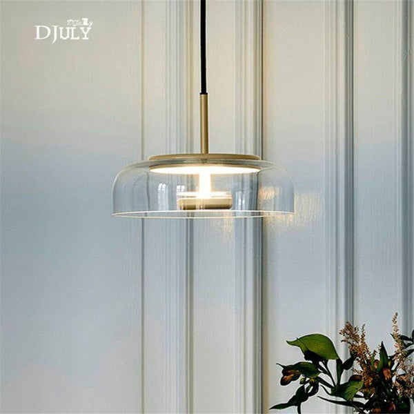 Suspension LED Luxe en Verre