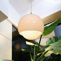 Suspension Moon en LED avec abat-jour métallique
