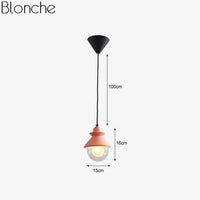 Suspension LED "Triangle Lumineux" en métal et verre