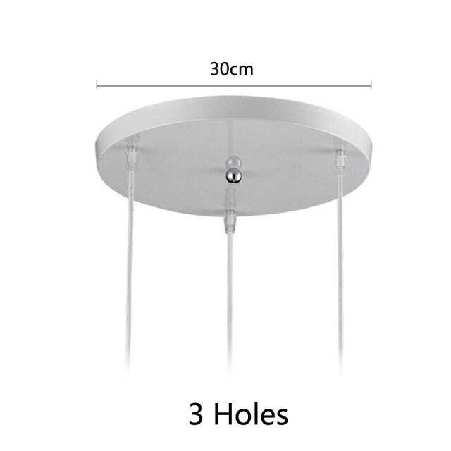 Suspension Loft LED en métal avec abat-jour coloré