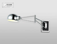 Applique murale LED chromée ajustable SlimLine