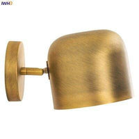 Applique murale LED dorée pivotante