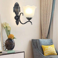 Applique murale rétro LED - Country noir