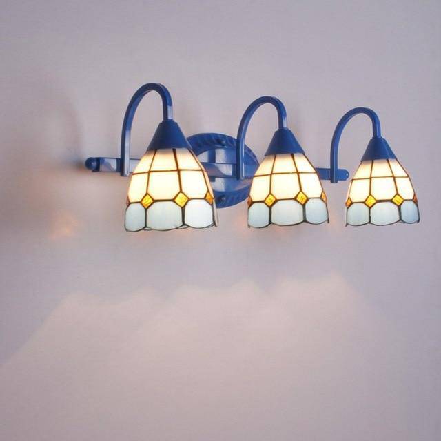 Applique murale LED style Méditerranéen RustiBlue