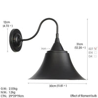 Applique murale LED style industriel
