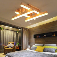 Plafonnier LED en bois Light Loft