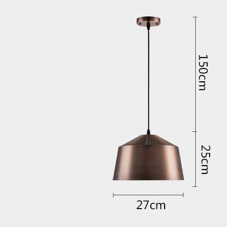Suspension design Loft LED cuivre