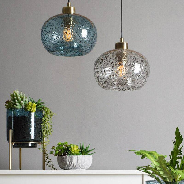 Suspension LED design en verre Life