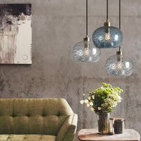 Suspension LED design en verre Life