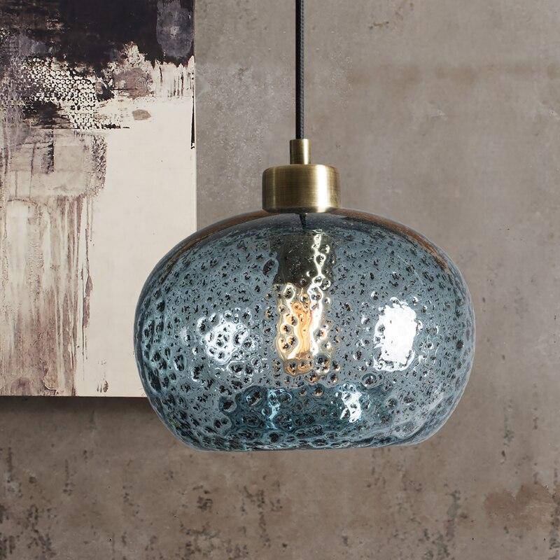 Suspension LED design en verre Life
