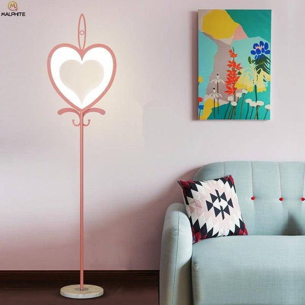 Lampadaire en forme de cœur Rose Gift
