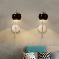 Applique Murale Dorée LED Design Ajustable