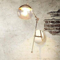 Applique Murale Dorée LED Design Ajustable