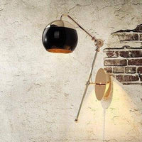 Applique Murale Dorée LED Design Ajustable