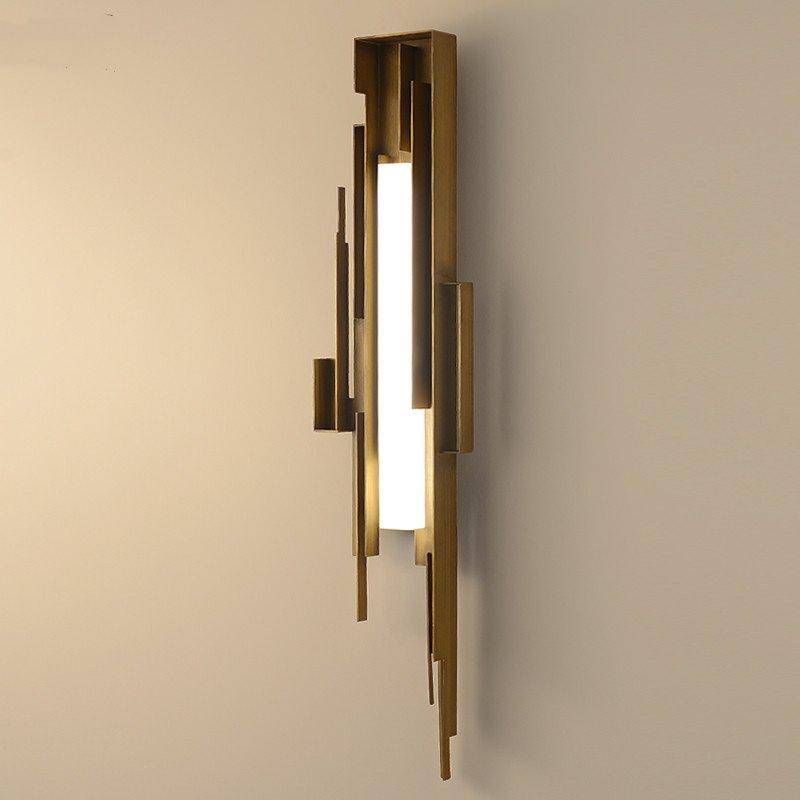 Applique murale LED dorée Deluxe