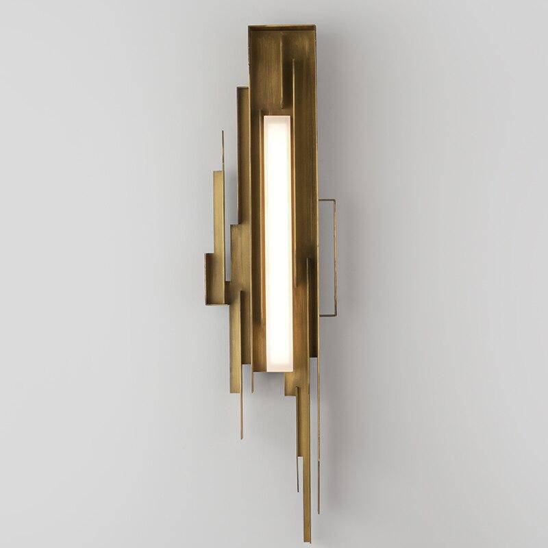 Applique murale LED dorée Deluxe