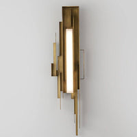 Applique murale LED dorée Deluxe