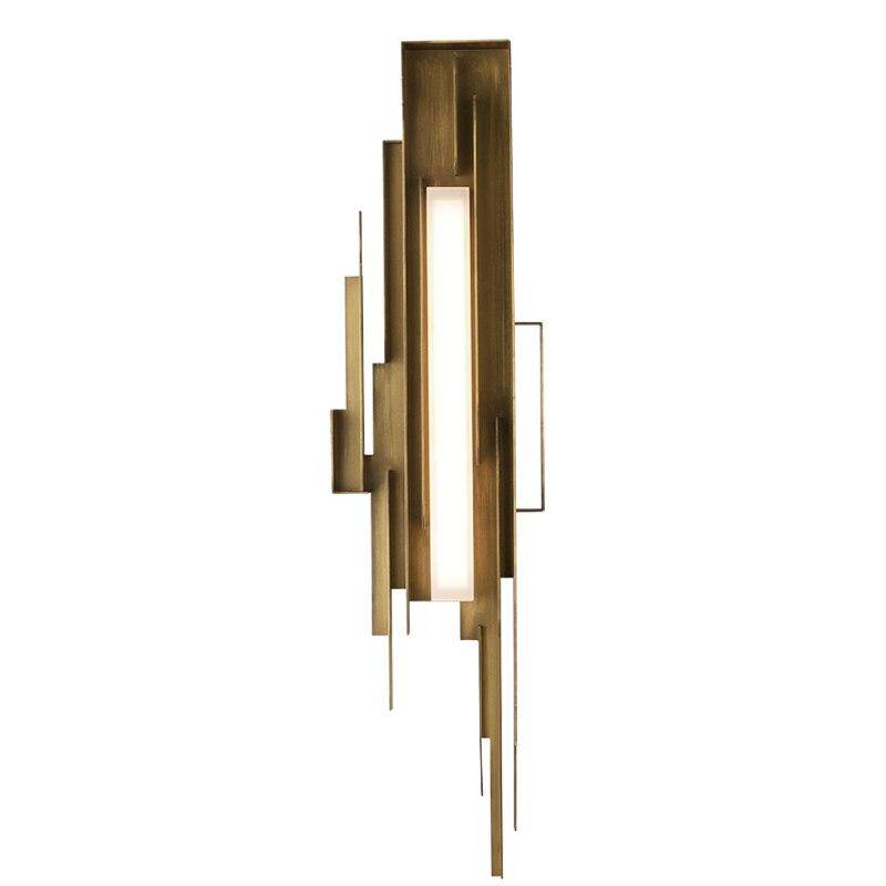 Applique murale LED dorée Deluxe