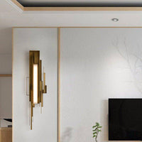 Applique murale LED dorée Deluxe