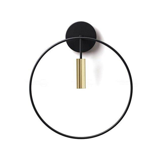Applique Murale Design Métal Line - Spot Rond