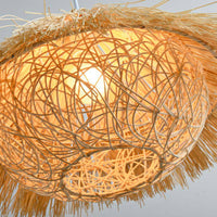 Suspension Triangle Woven Straw