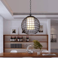 Suspension Boule Cage "Ball".