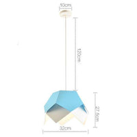 Suspension GeoLeisure Colorée