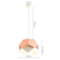 Suspension GeoLeisure Colorée
