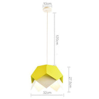Suspension GeoLeisure Colorée