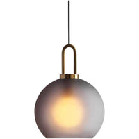 Lustre Boule en Verre Design Room