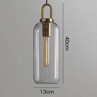 Lustre Boule en Verre Design Room